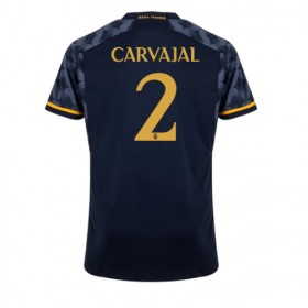 Real Madrid Daniel Carvajal #2 Borta Kläder 2023-24 Kortärmad